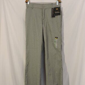 NWT Lee Women's Mid Rise Trousers Size 12/Medium Gray